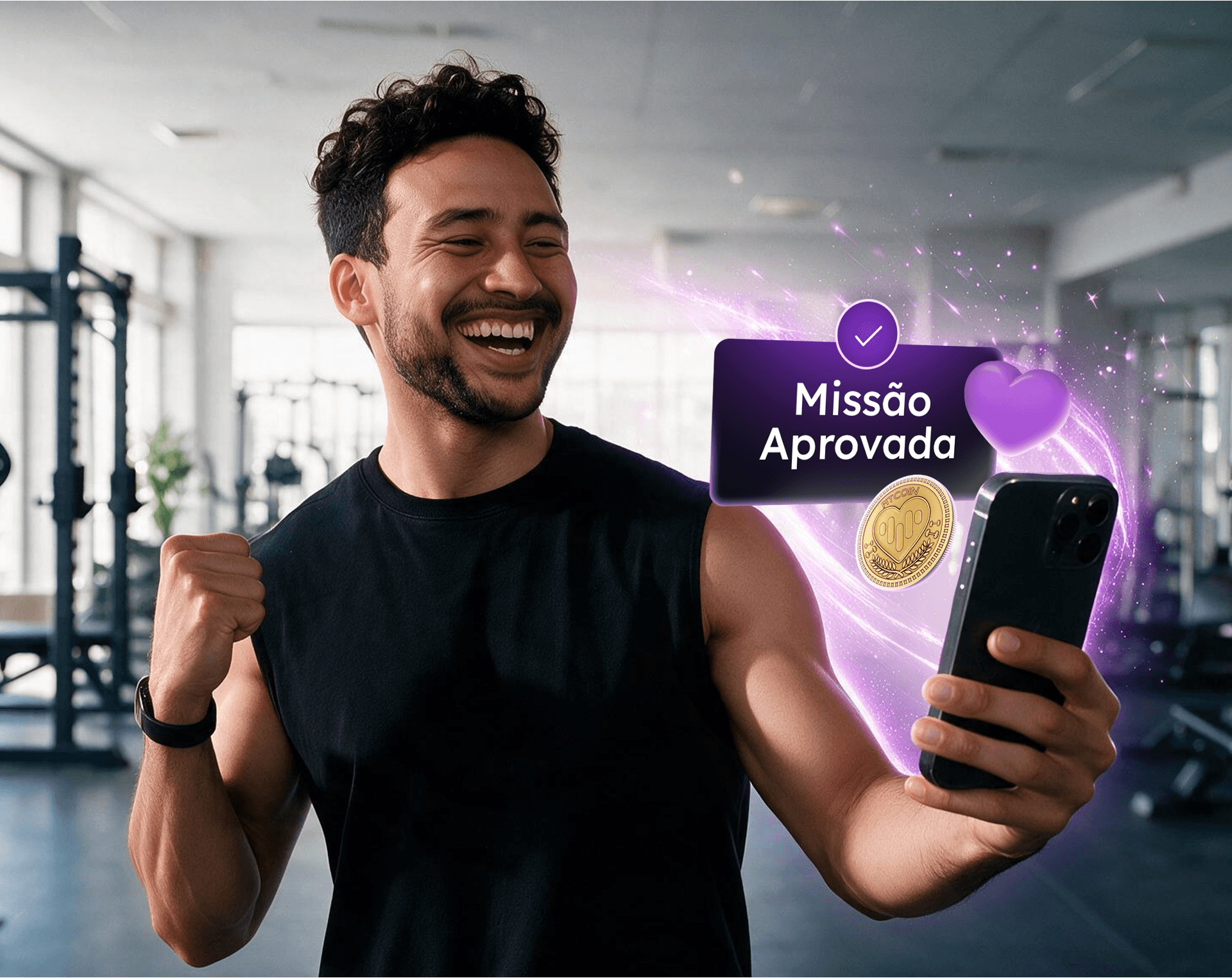 Cada hábito é validado e recompensado