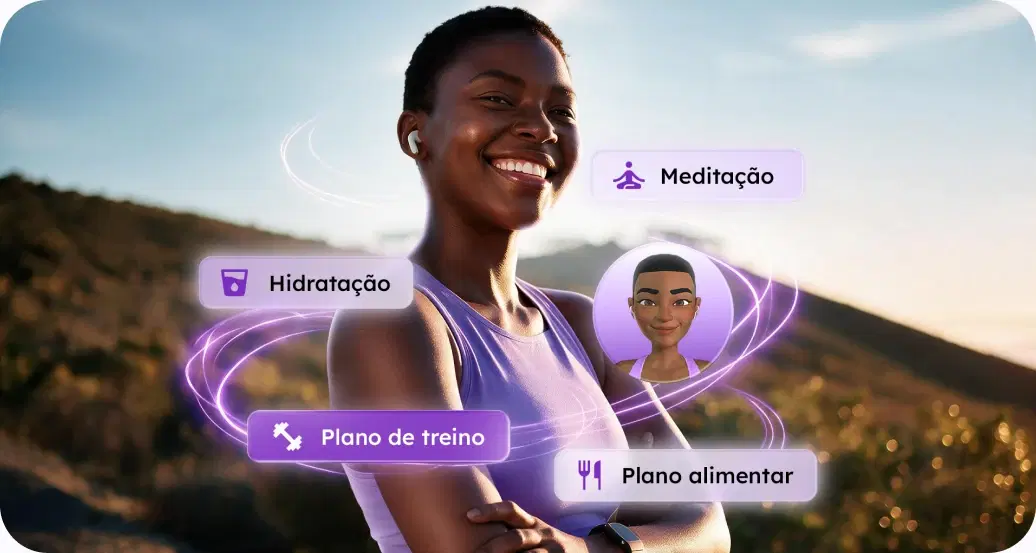 Depois, uma rotina de hábitos saudáveis