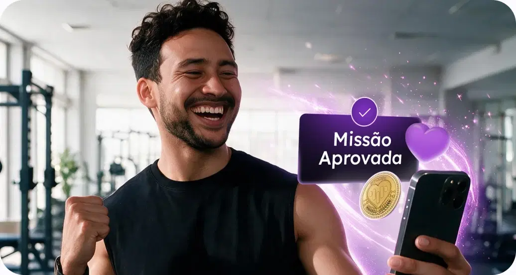 Cada hábito é validado e recompensado